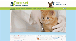 Desktop Screenshot of kayseriterapiveteriner.com